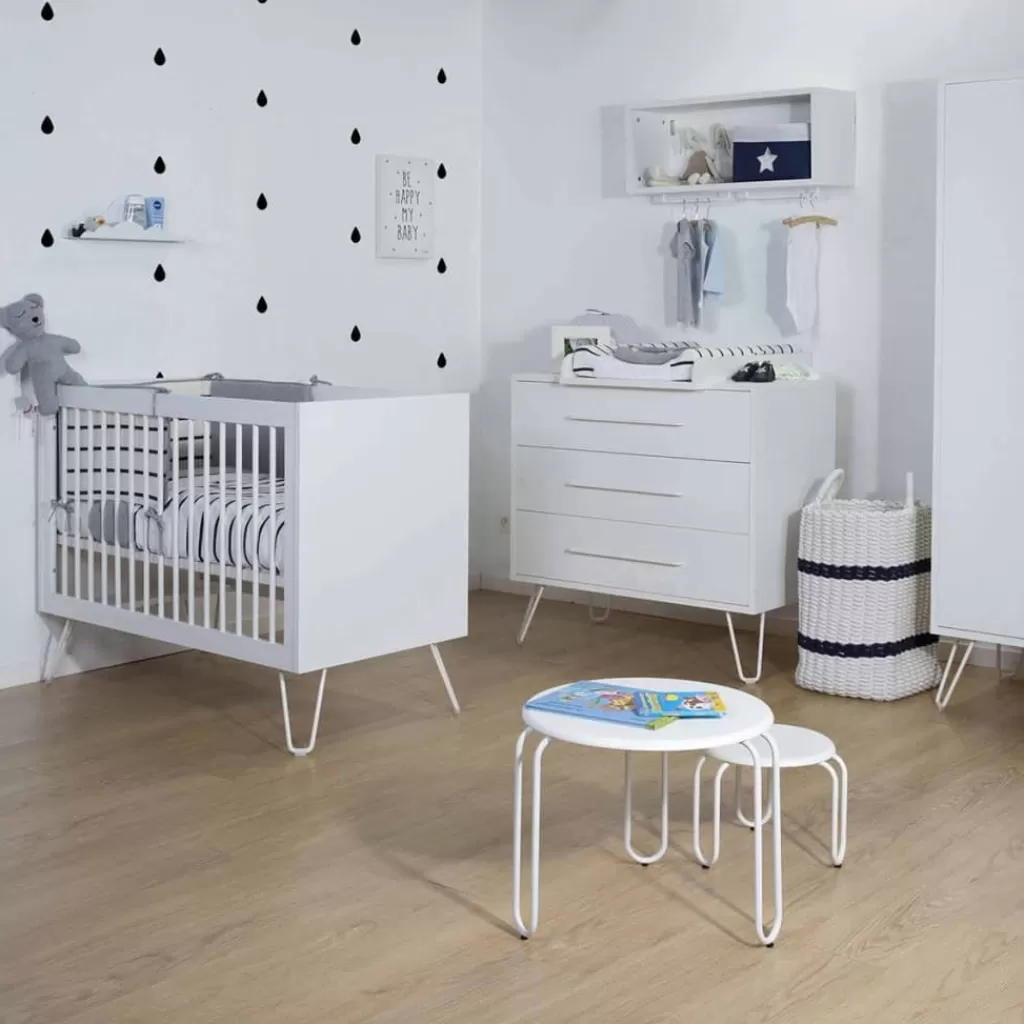 vidaXL Meubelen Voor Baby'S & Peuters>Childhome Schap Cloud Metaal Wit