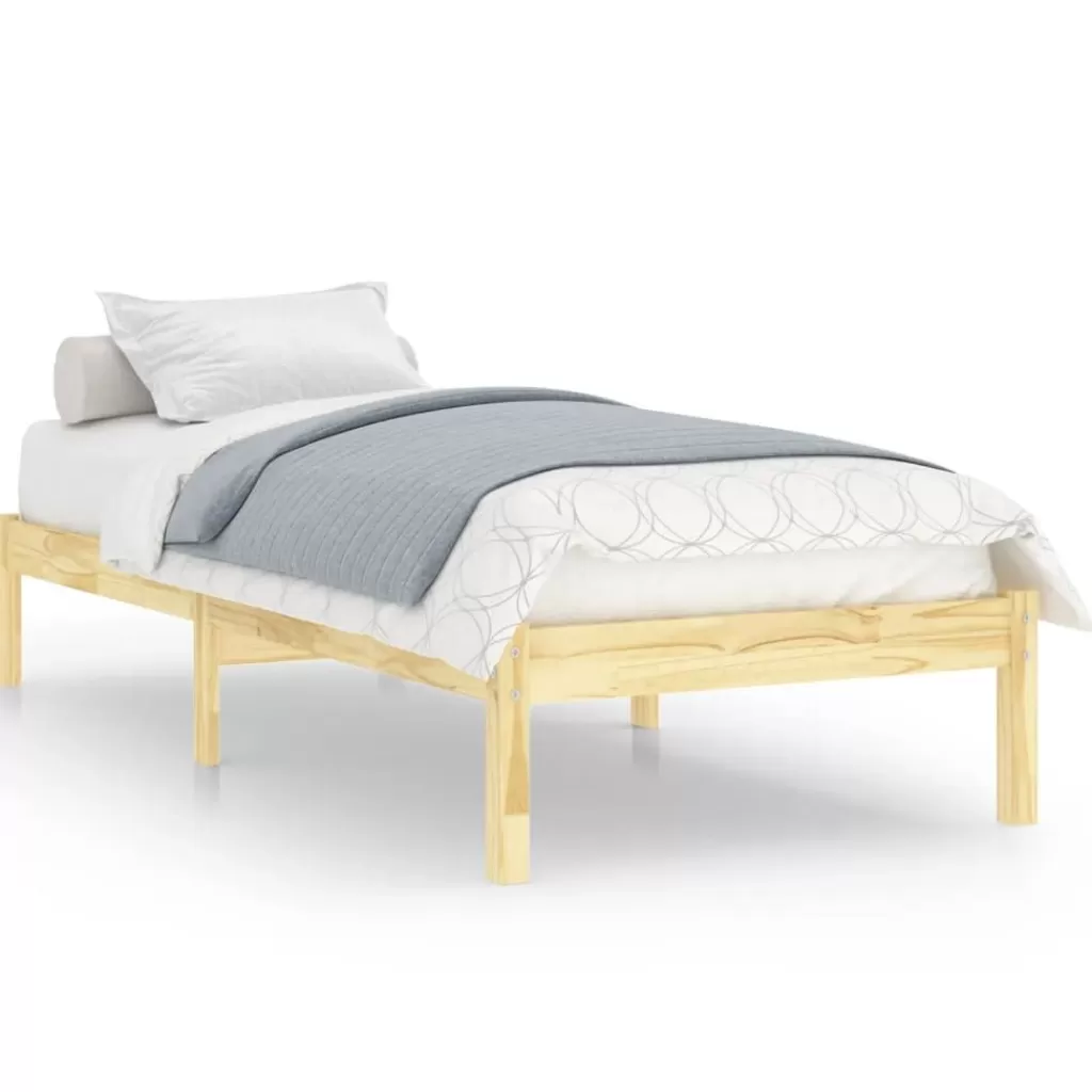 vidaXL Bedden & Accessoires> Bedframe Massief Grenenhout 90X200 Cm