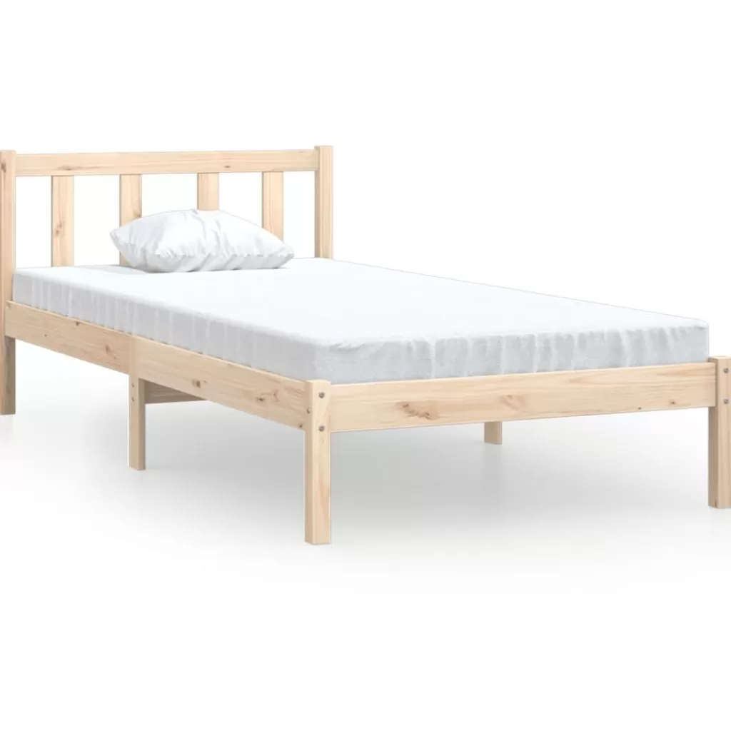 vidaXL Bedden & Accessoires> Bedframe Massief Grenenhout 90X200 Cm