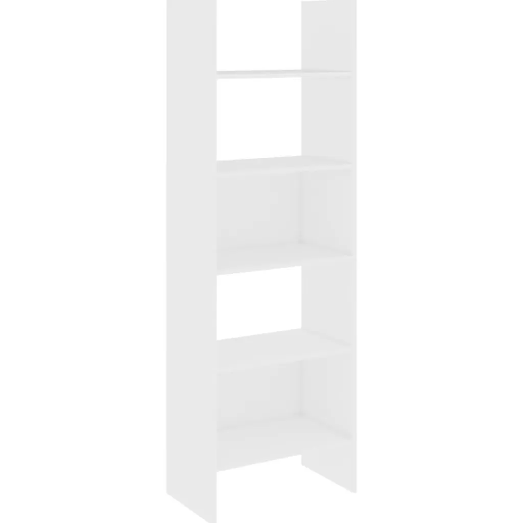 vidaXL Boekenkasten & Wandplanken> Boekenkast 60X35X180 Cm Spaanplaat Wit