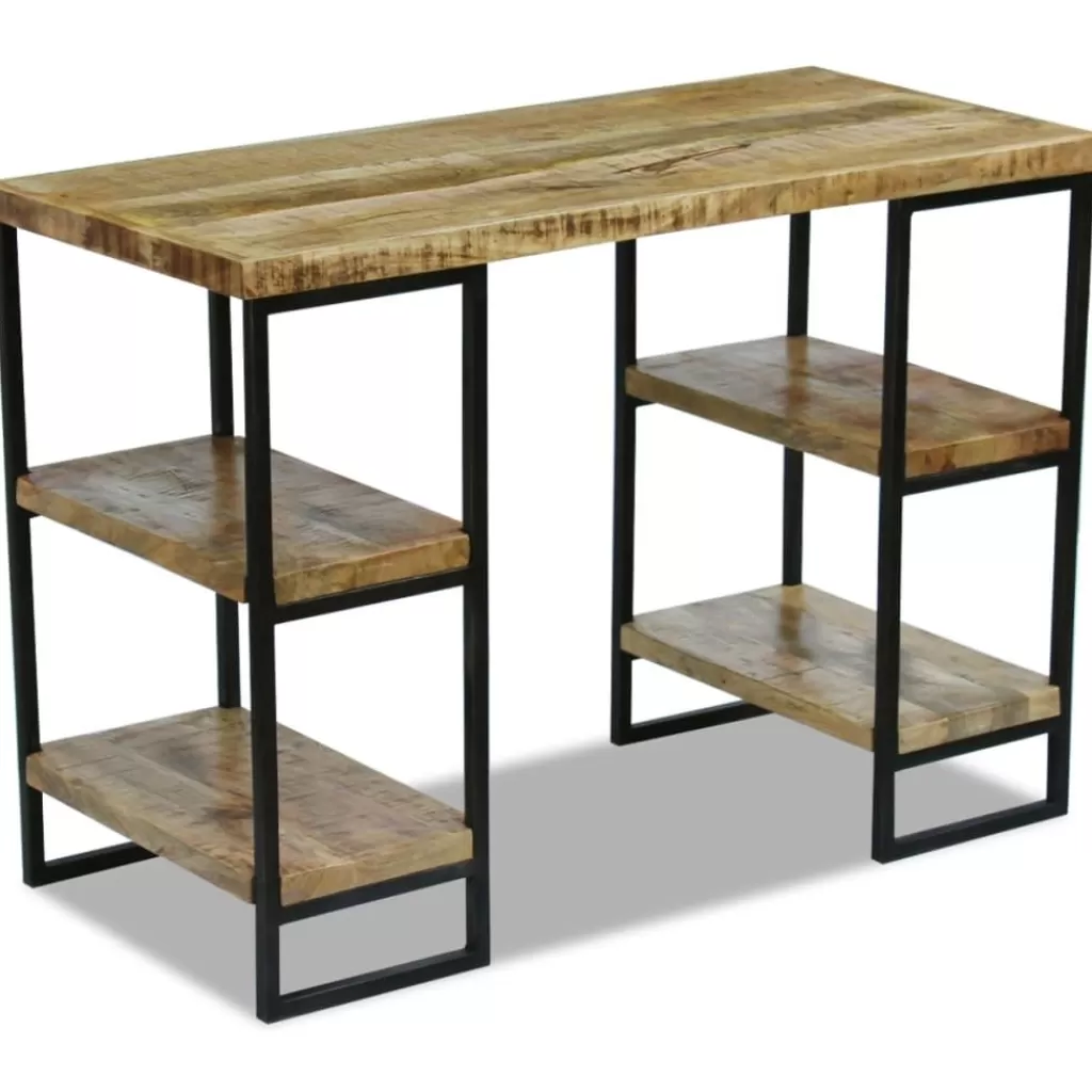 vidaXL Kantoormeubelen> Bureau 110X50X76 Cm Mangohout