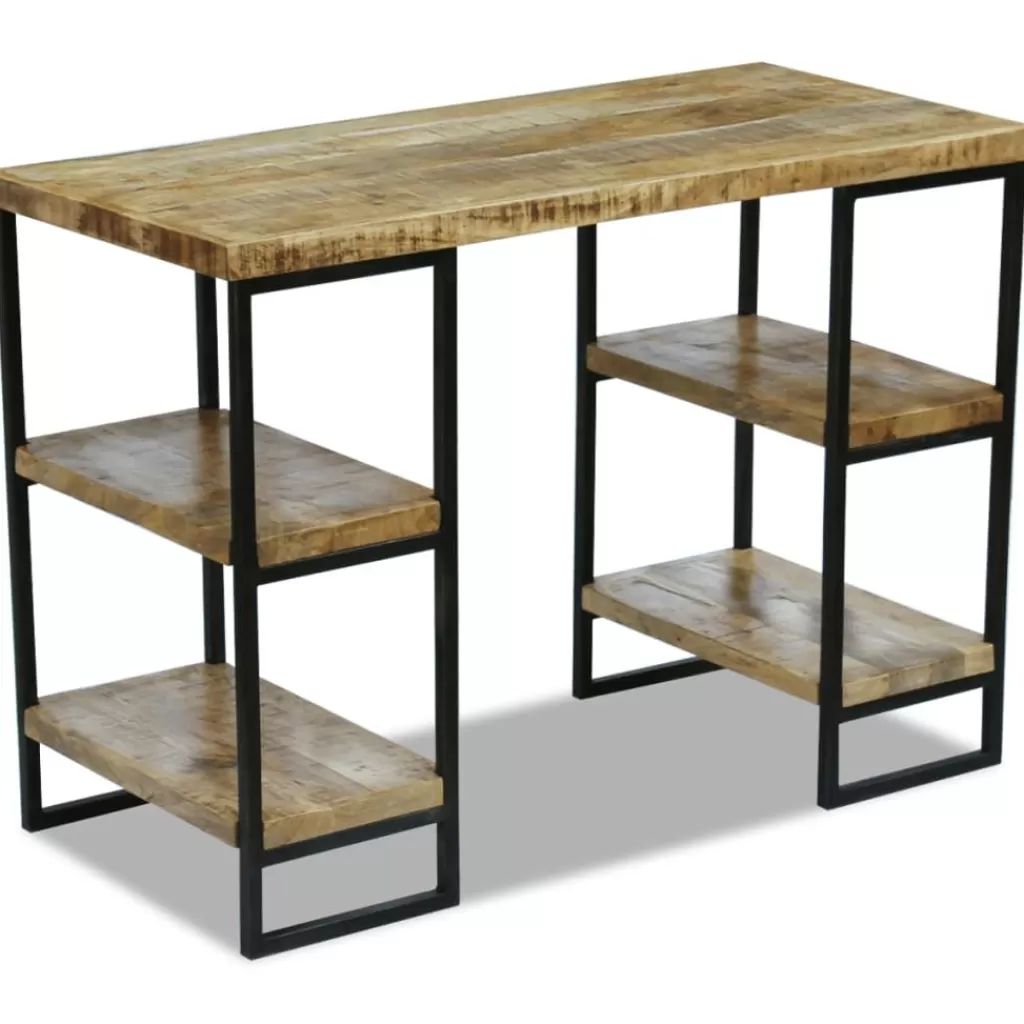 vidaXL Kantoormeubelen> Bureau 110X50X76 Cm Mangohout