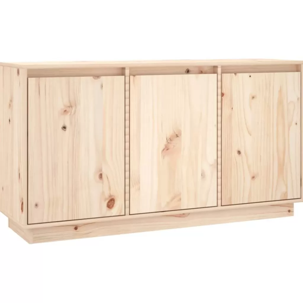 vidaXL Kasten & Opbergmeubelen> Dressoir 111X34X60 Cm Massief Grenenhout