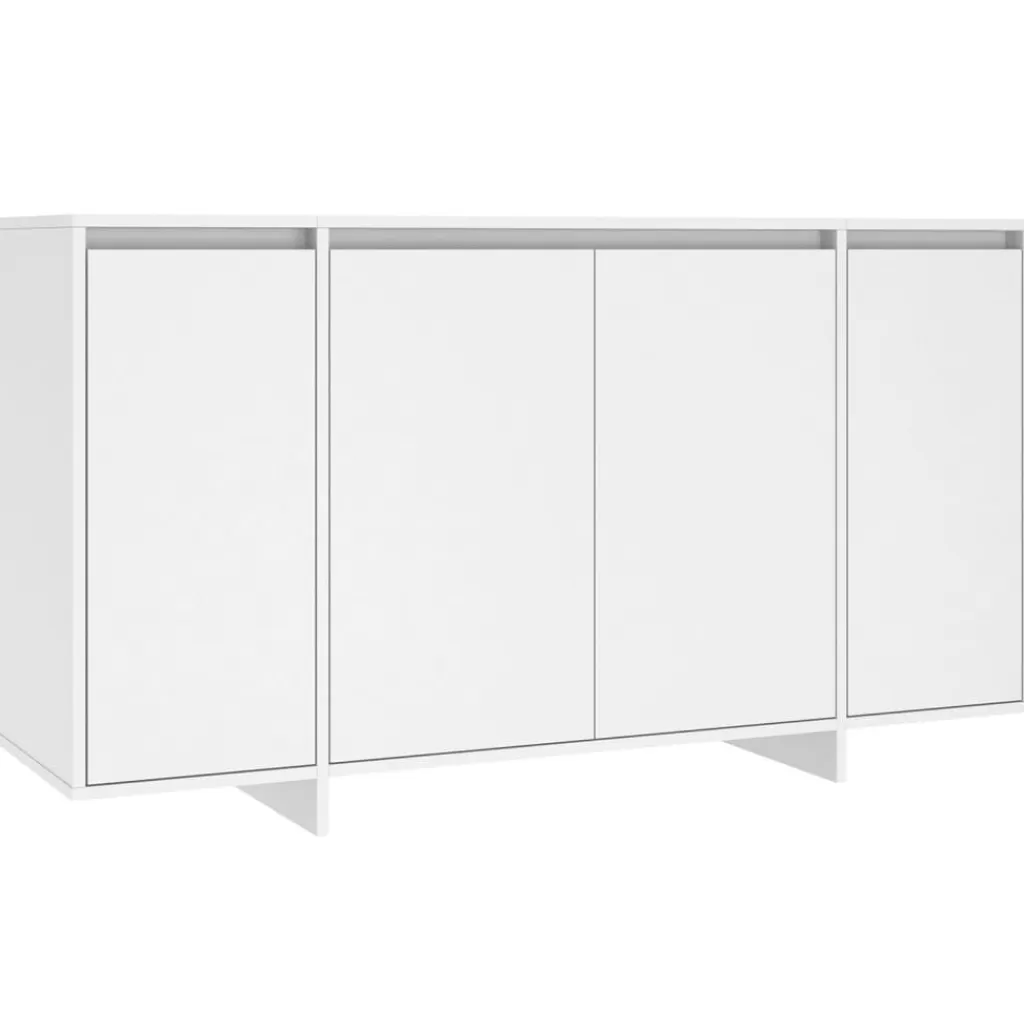 vidaXL Kasten & Opbergmeubelen> Dressoir 135X41X75 Cm Spaanplaat Wit