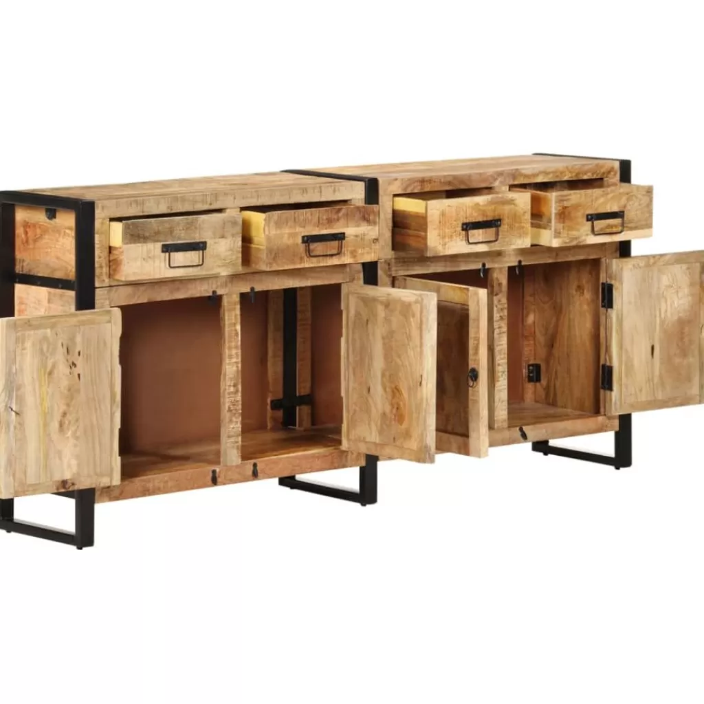 vidaXL Kasten & Opbergmeubelen> Dressoir 172X35X80 Cm Massief Mangohout