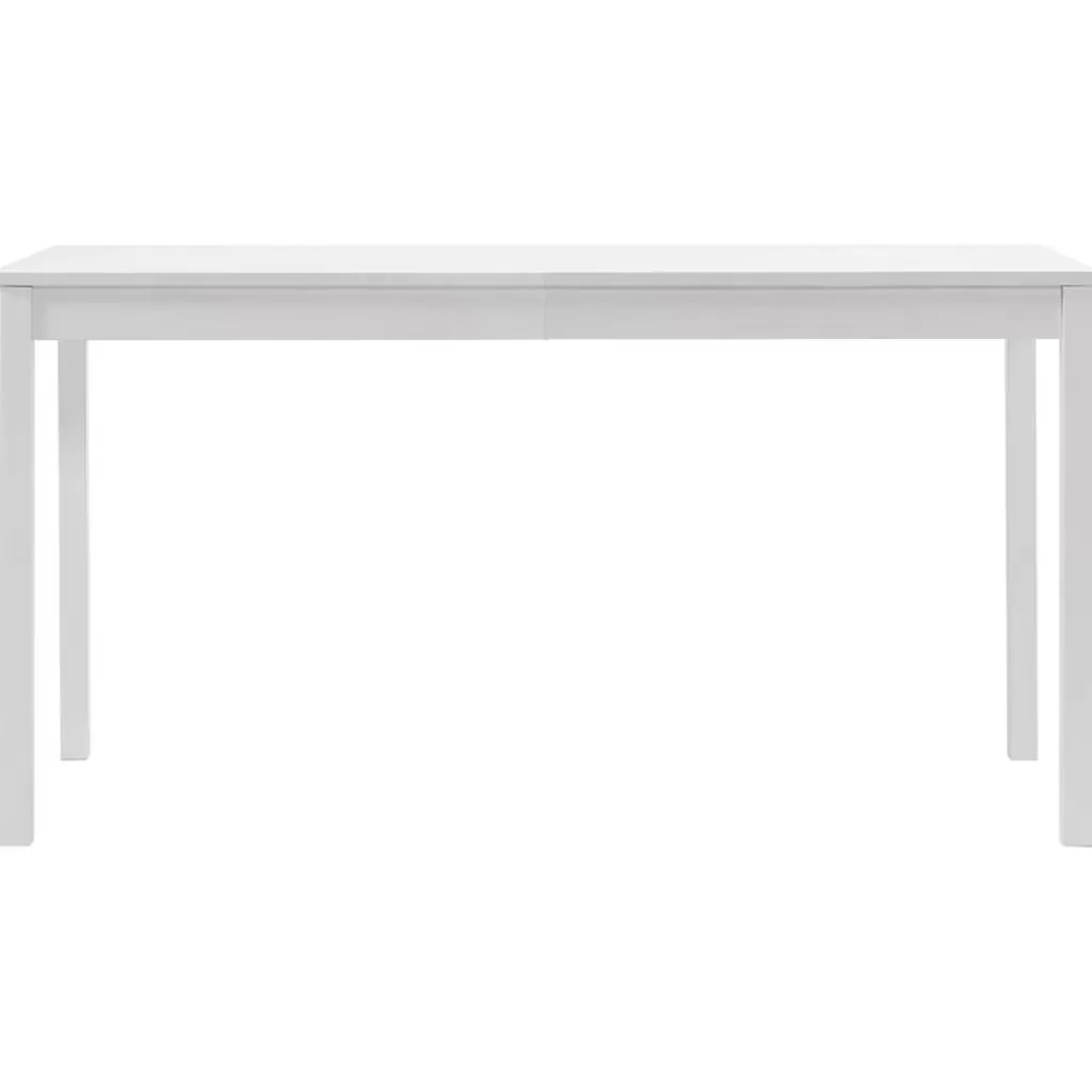 vidaXL Tafels> Eettafel 140X70X73 Cm Grenenhout Wit