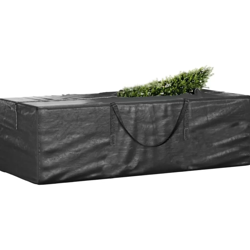 vidaXL Accessoires Voor Tuinmeubelen> Opbergtas Voor Kerstbomen 135X40X55 Cm Polyetheen Zwart