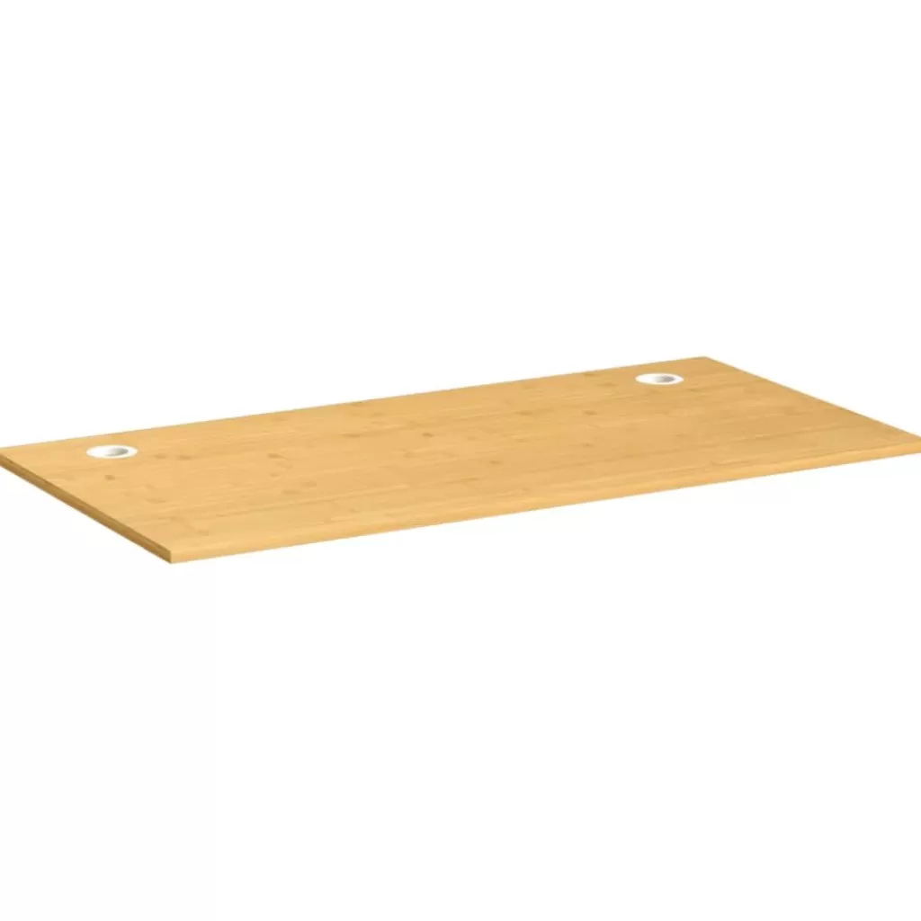 vidaXL Accessoires Voor Kantoormeubilair> Tafelblad 80X40X1,5 Cm Bamboe