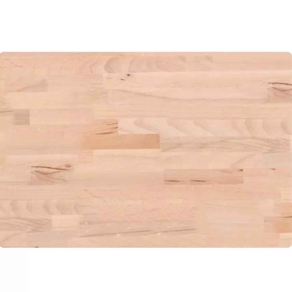 vidaXL Tafelaccessoires> Tafelblad Rechthoekig 60X40X1,5 Cm Massief Beukenhout