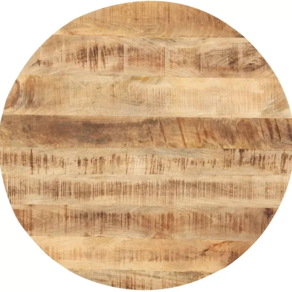 vidaXL Tafelaccessoires> Tafelblad Rond 25-27 Mm 40 Cm Massief Mangohout