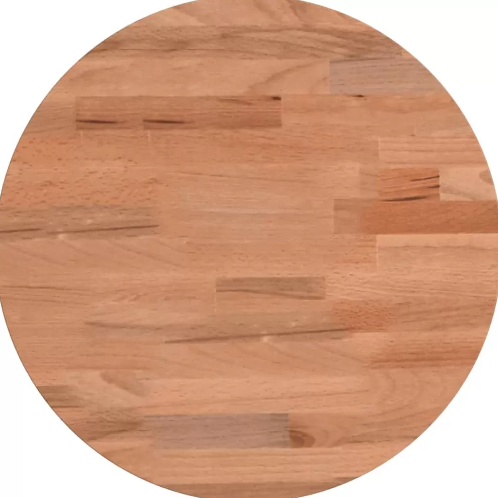 vidaXL Tafelaccessoires> Tafelblad Rond O30X1,5 Cm Massief Beukenhout