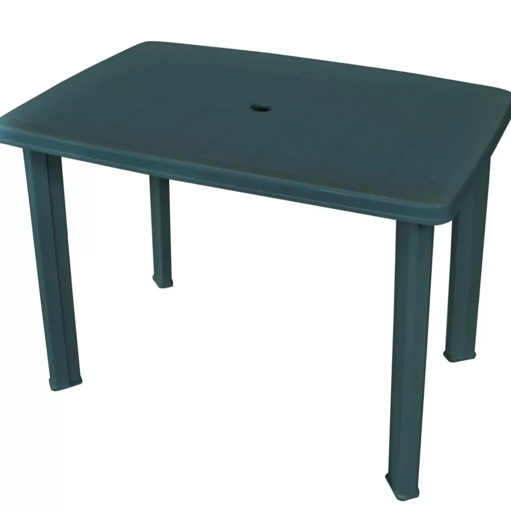 vidaXL Tuinmeubelen> Tuintafel 101X68X72 Cm Kunststof Groen