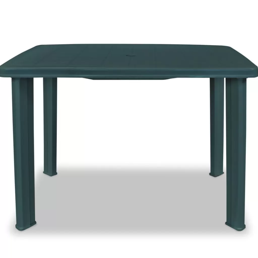 vidaXL Tuinmeubelen> Tuintafel 101X68X72 Cm Kunststof Groen