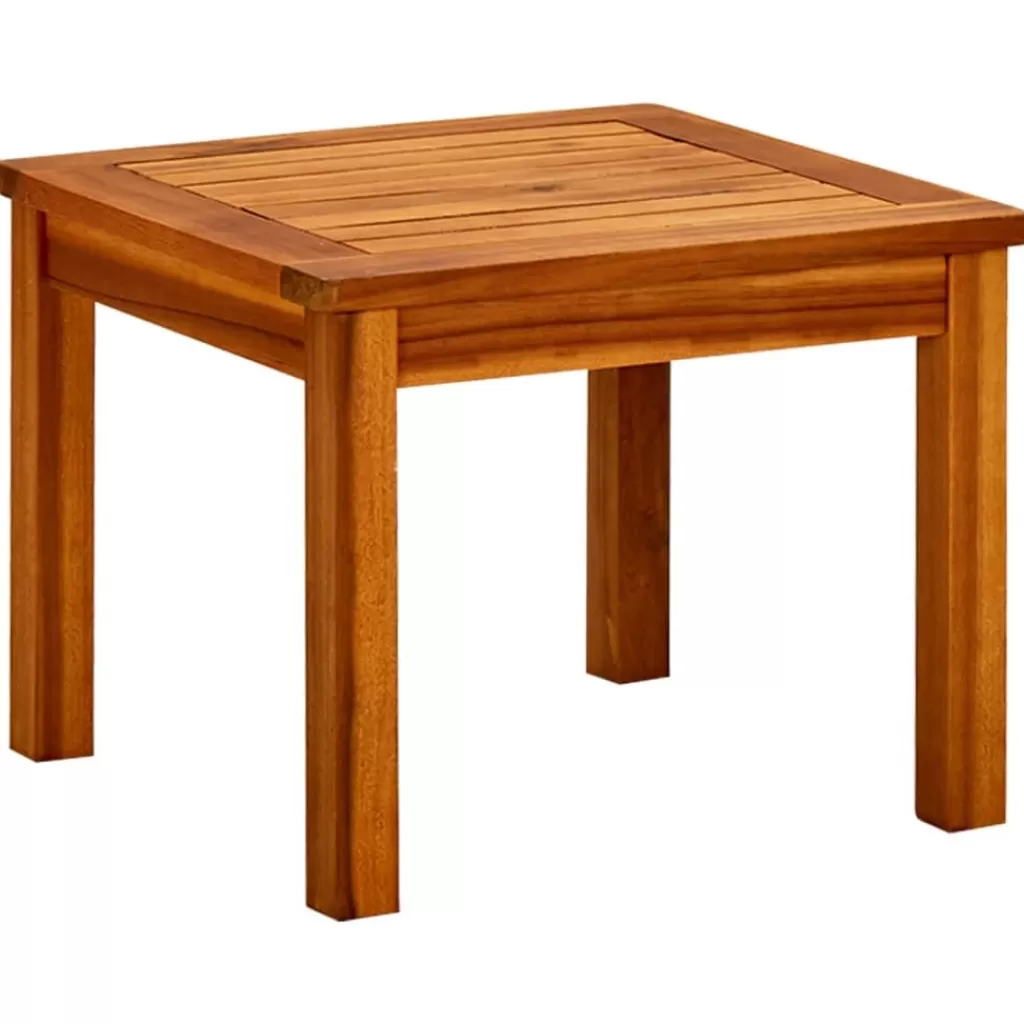 vidaXL Tuinmeubelen> Tuintafel 45X45X36 Cm Massief Acaciahout