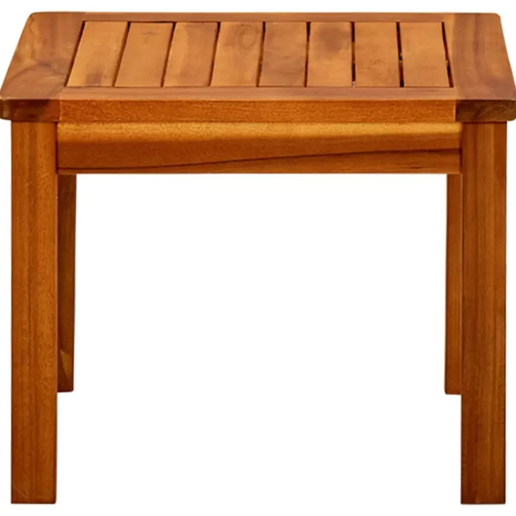 vidaXL Tuinmeubelen> Tuintafel 45X45X36 Cm Massief Acaciahout