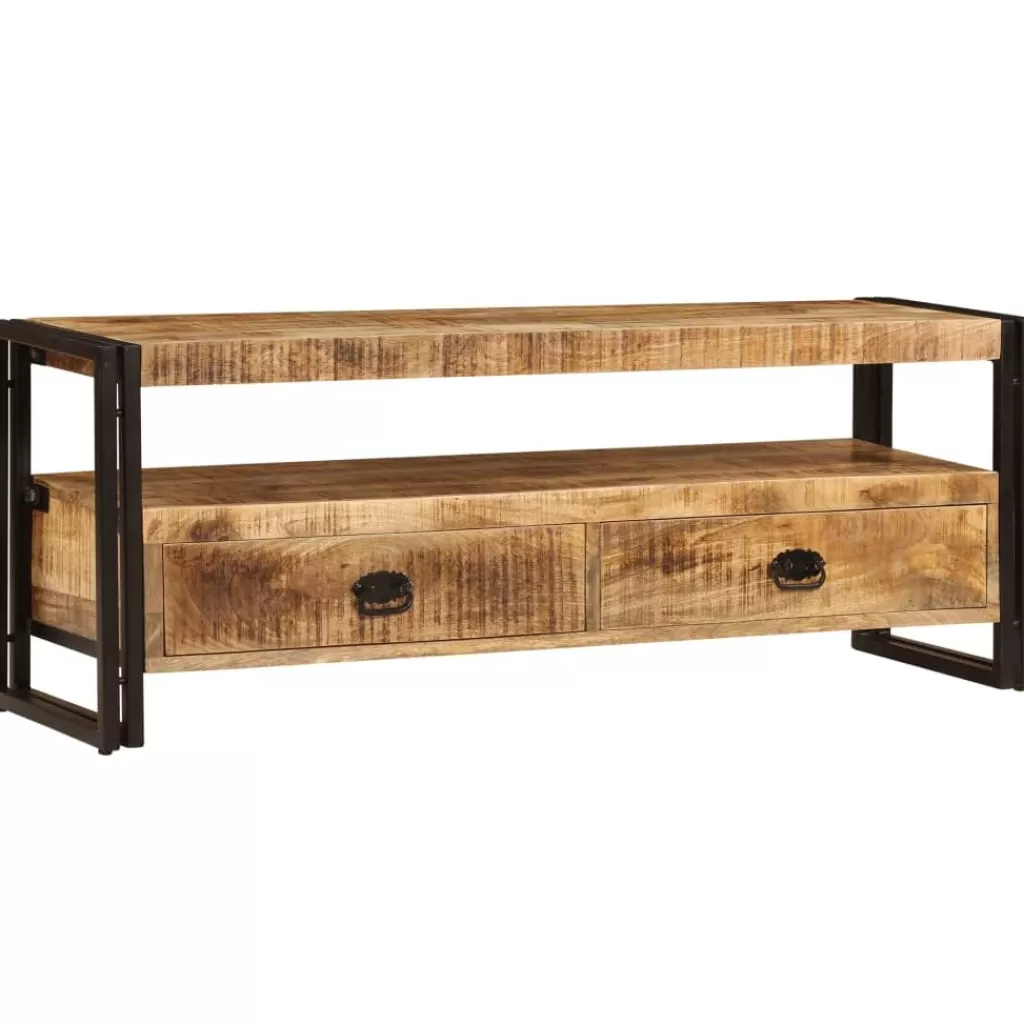 vidaXL Tv-Meubels> Tv-Meubel 120X35X45 Cm Massief Mangohout