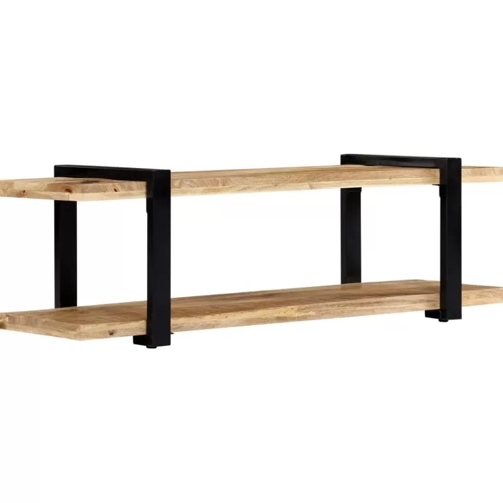 vidaXL Tv-Meubels> Tv-Meubel 130X40X40 Cm Massief Mangohout