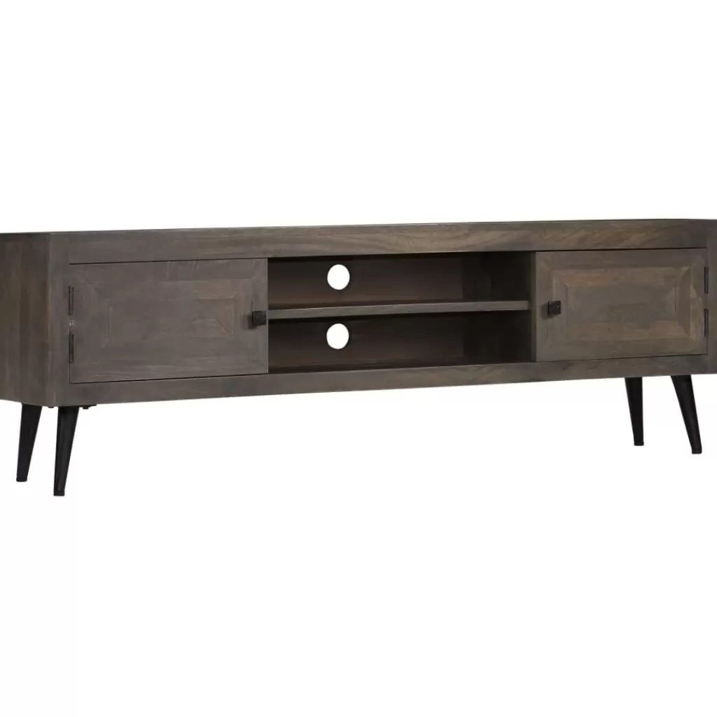 vidaXL Tv-Meubels> Tv-Meubel 140X30X45 Cm Massief Mangohout