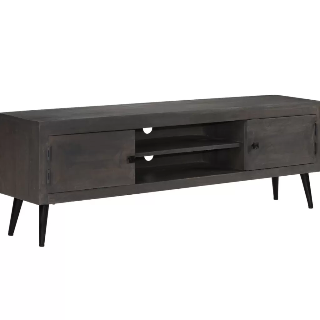 vidaXL Tv-Meubels> Tv-Meubel 140X30X45 Cm Massief Mangohout