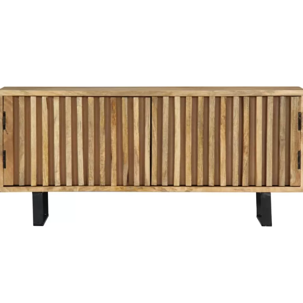 vidaXL Tv-Meubels> Tv-Meubel 90X30X40 Cm Massief Mangohout