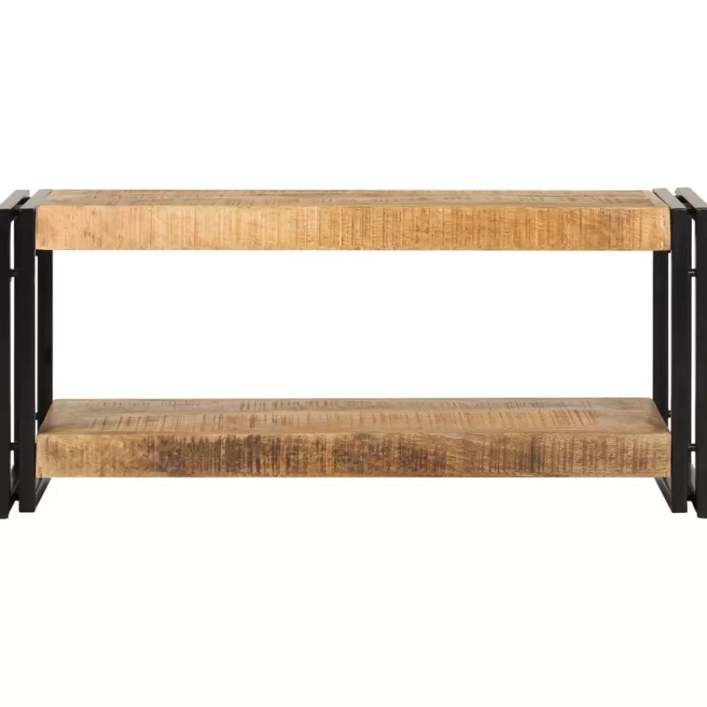 vidaXL Tv-Meubels> Tv-Meubel 90X30X40 Cm Massief Mangohout