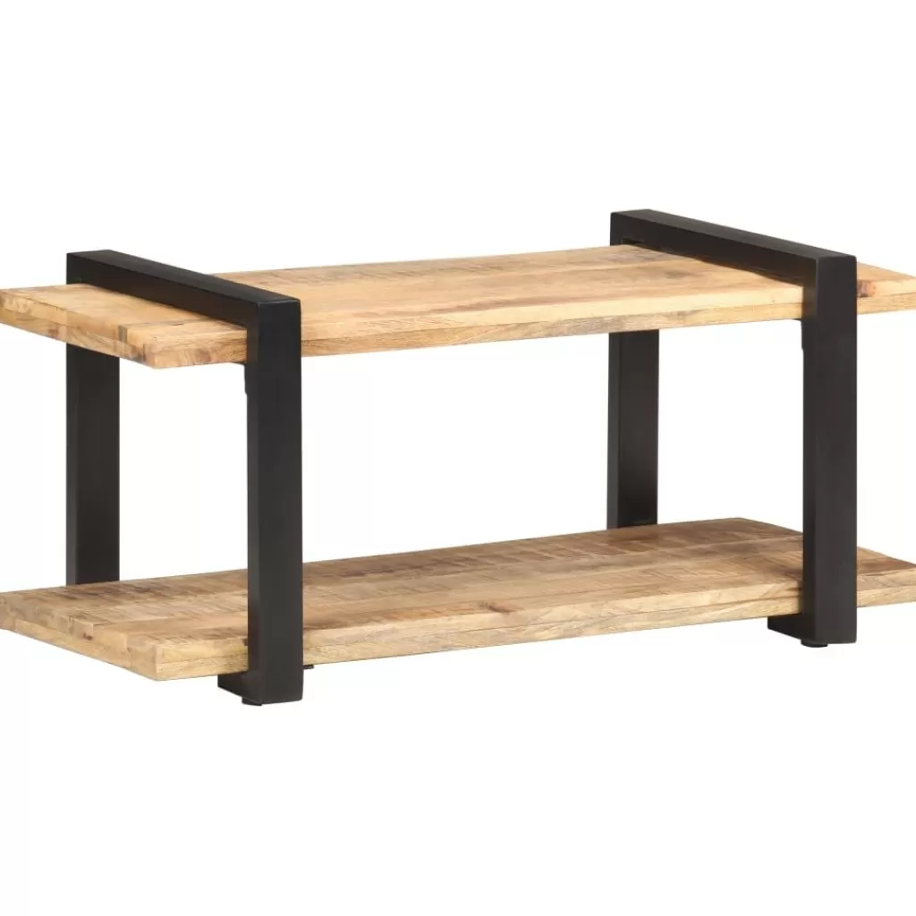 vidaXL Tv-Meubels> Tv-Meubel 90X40X40 Cm Ruw Mangohout