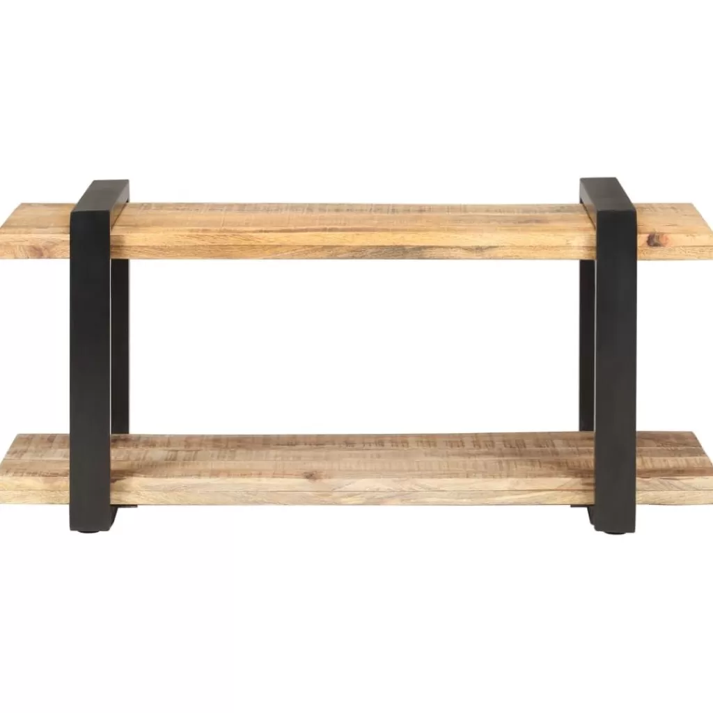 vidaXL Tv-Meubels> Tv-Meubel 90X40X40 Cm Ruw Mangohout